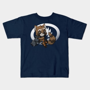 Super Cute Raccoon Kids T-Shirt